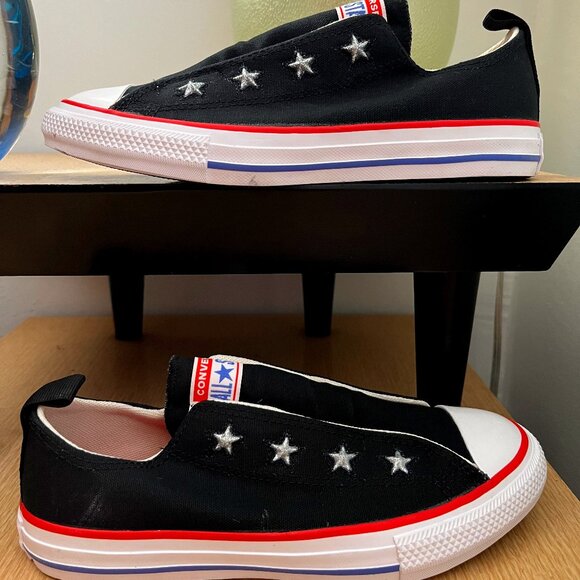BNWoT CTAS Converse 665169F low STARS (3 Jr.) KICKS - Picture 8 of 8